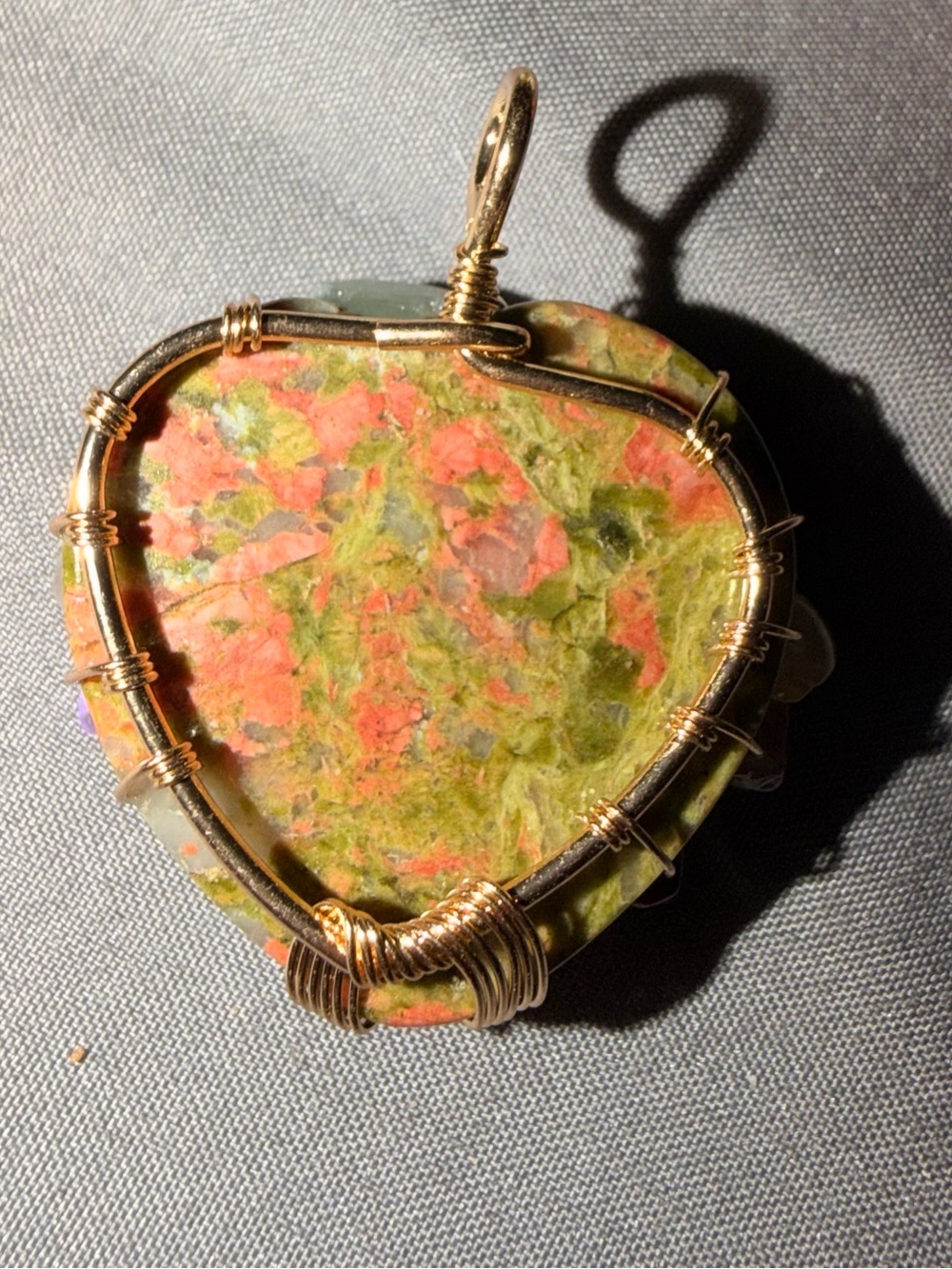 Assorted Gemstone Pendant Set - Multi Color - Picture 6 of 6